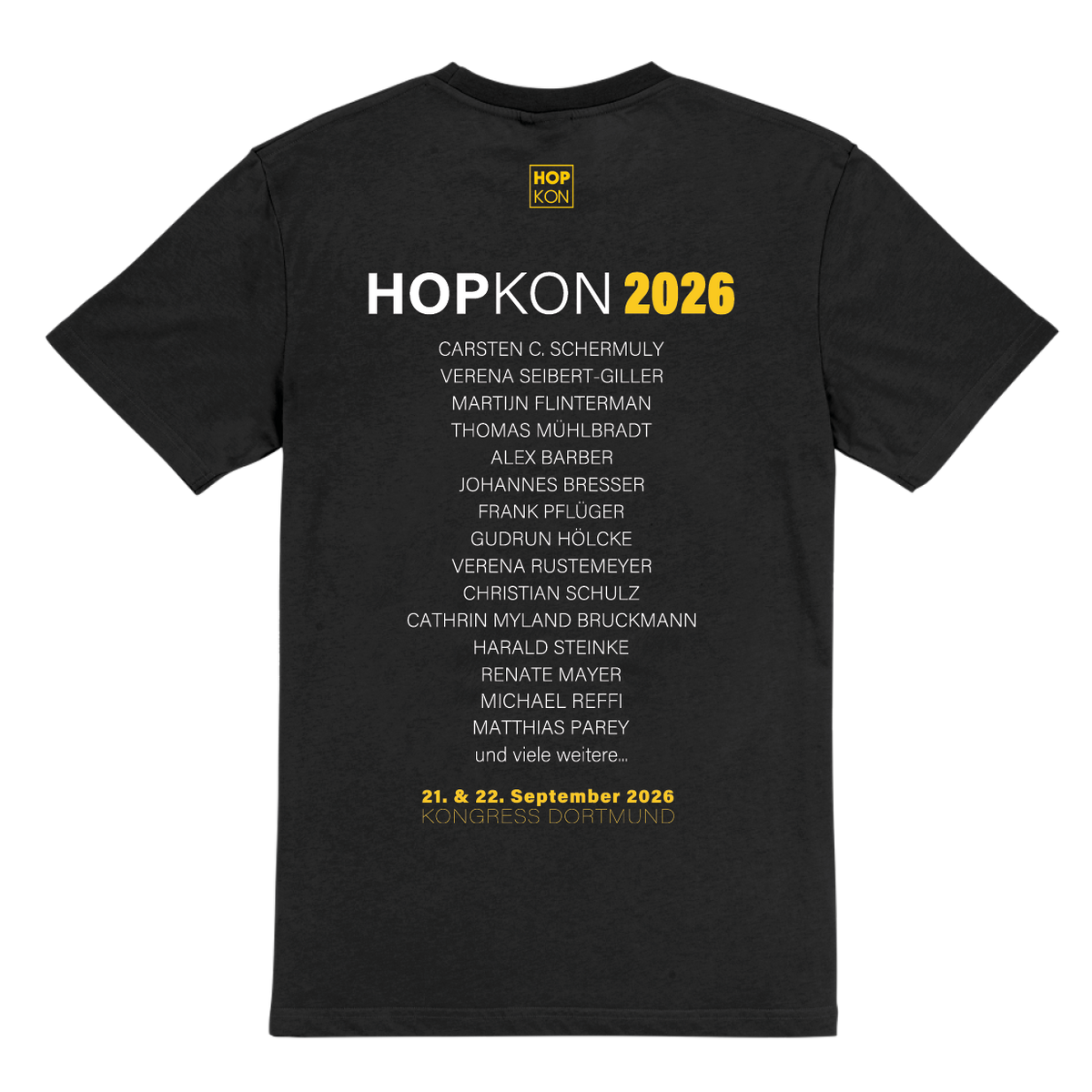 T-Shirt "Speaker 2026"